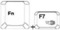 TARGA Traveller 1561 - ■ [Fn] Key - 4