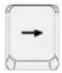 TARGA Traveller 1561 - Cursor-toetsen - 3