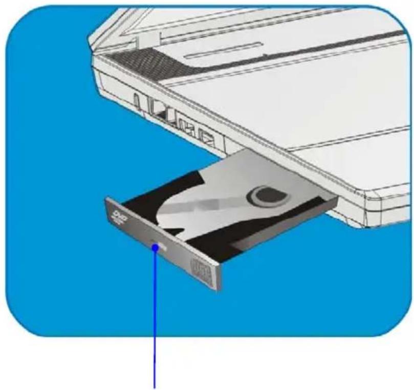 TARGA Traveller 1562 - Disk in de drive plaatsen - 1
