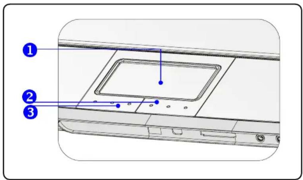 TARGA Traveller 1562 - Bli kjent med touchpad - 1