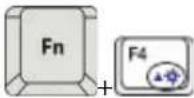 TARGA Traveller 1526 - ■ [Fn] Key - 3