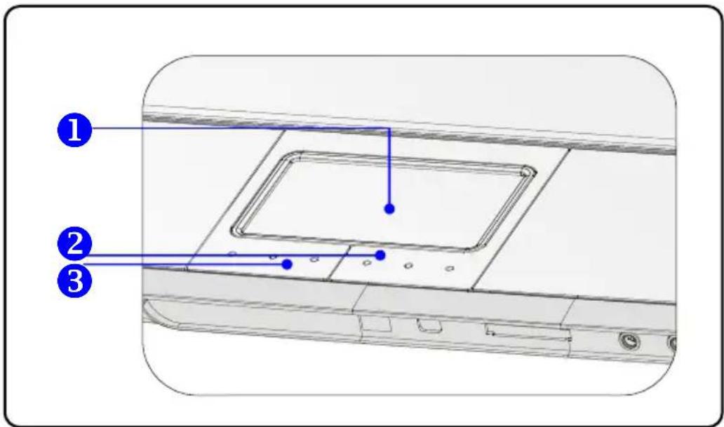 TARGA Traveller 1526 - Het touchpad - 1