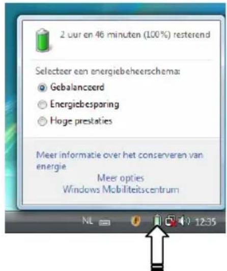 MEDION MD 96640 - Testen van de acculading - 1