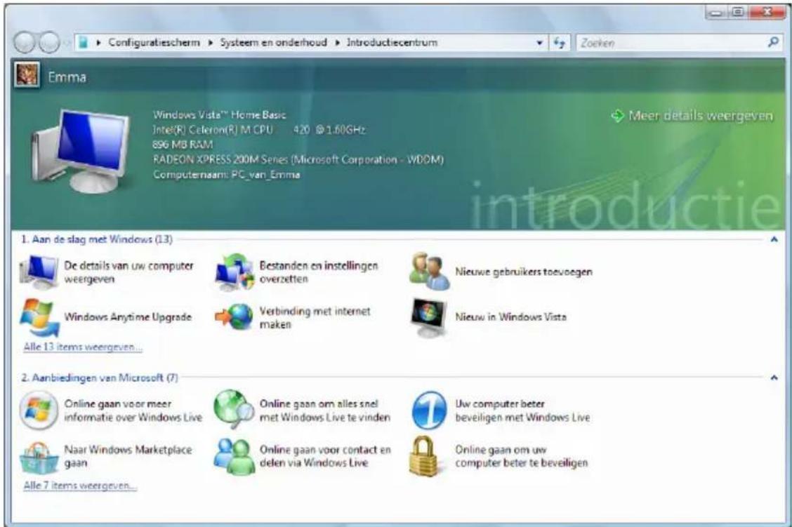 MEDION MD 96640 - Windows Vista - Introductiecentrum - 1