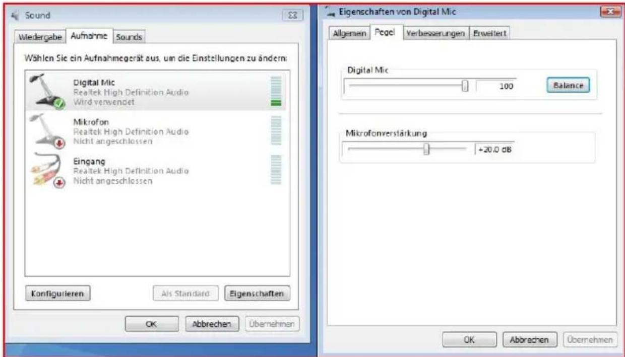 MEDION MD 96640 - Opnameniveau instellen - 1