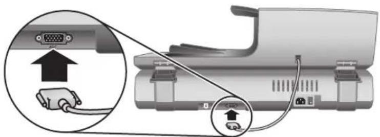 HP Scanjet 8390 - Etape 2. Fixation du bac d'alimentation automatique - 3