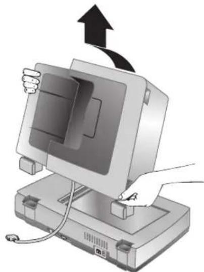 HP Scanjet 8390 - How to remove the automatic document feeder (ADF) - 2