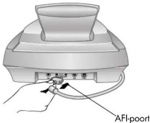 HP Scanjet 5590C - de AFI aansluiten - 1