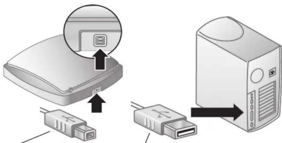 HP Scanjet 3530C - de software installeren en de scanner aansluten - 2