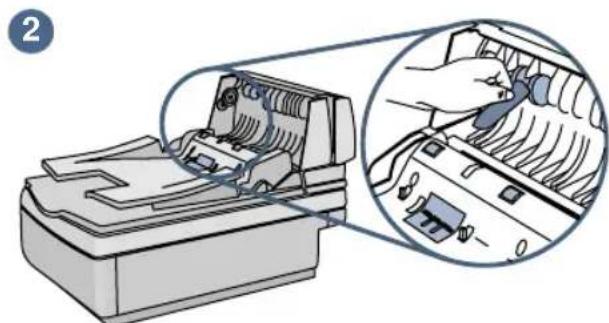 HP Digital Sender 8100c - Bac d'alimentation automatique (BAA) - 2