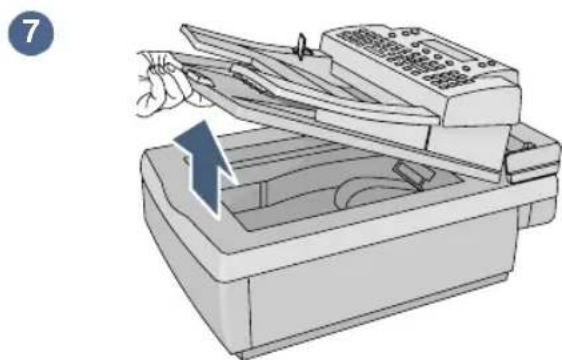 HP Digital Sender 8100c - Pour nettoyer le BAA - 2