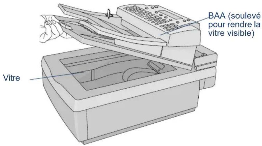 HP Digital Sender 8100c - VuedelapartieavantunefoisleBAASoulevé - 1