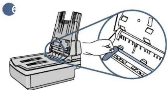 HP Digital Sender 8100c - Pour nettoyer le BAA - 1