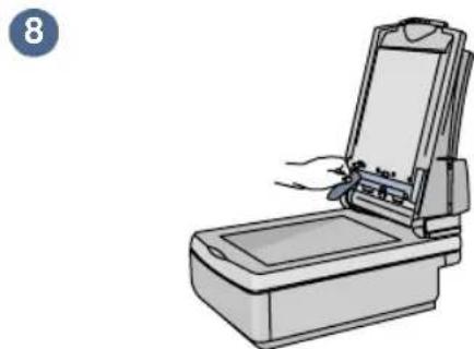 HP Digital Sender 8100c - Pour nettoyer le BAA - 3