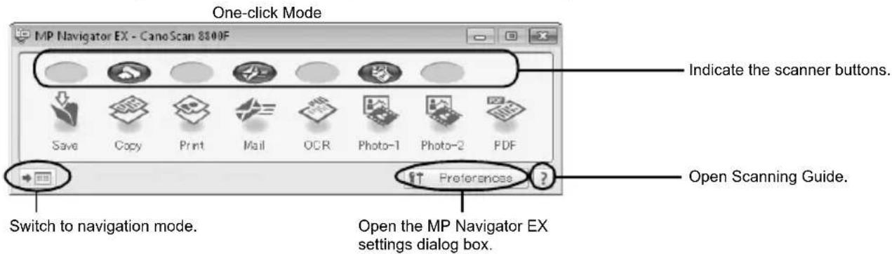 CANON Canoscan 8800f - Scanning with MP Navigator EX - 1