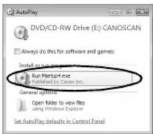 CANON Canoscan 8800f - Installing the Software - 2
