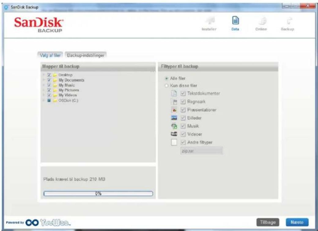 SANDISK U3 cruzer micro - Valg af filer - 1