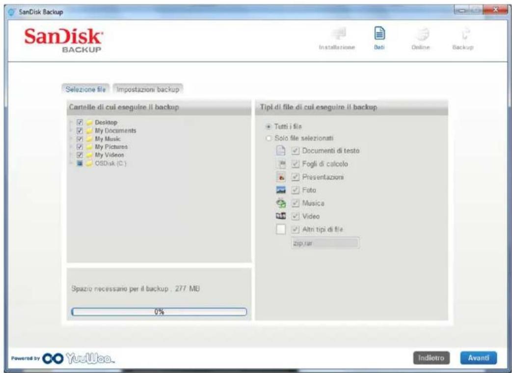 SANDISK U3 cruzer micro - Selezione file - 1