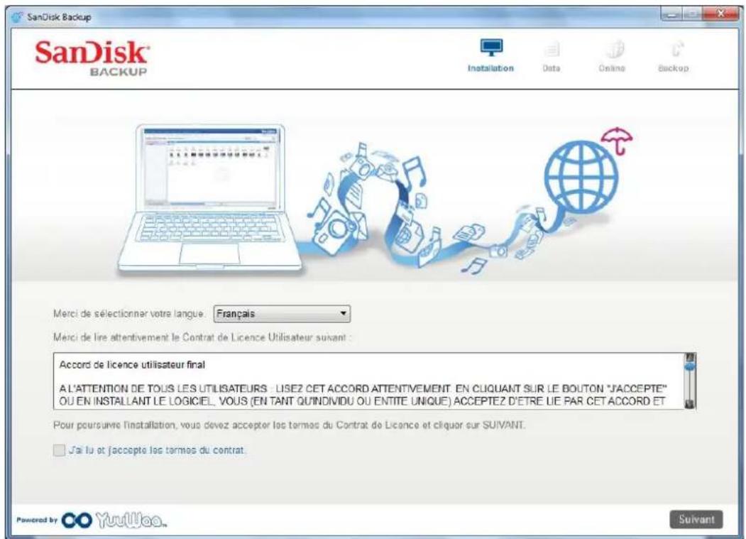 SANDISK U3 cruzer micro - Mise en route - 1