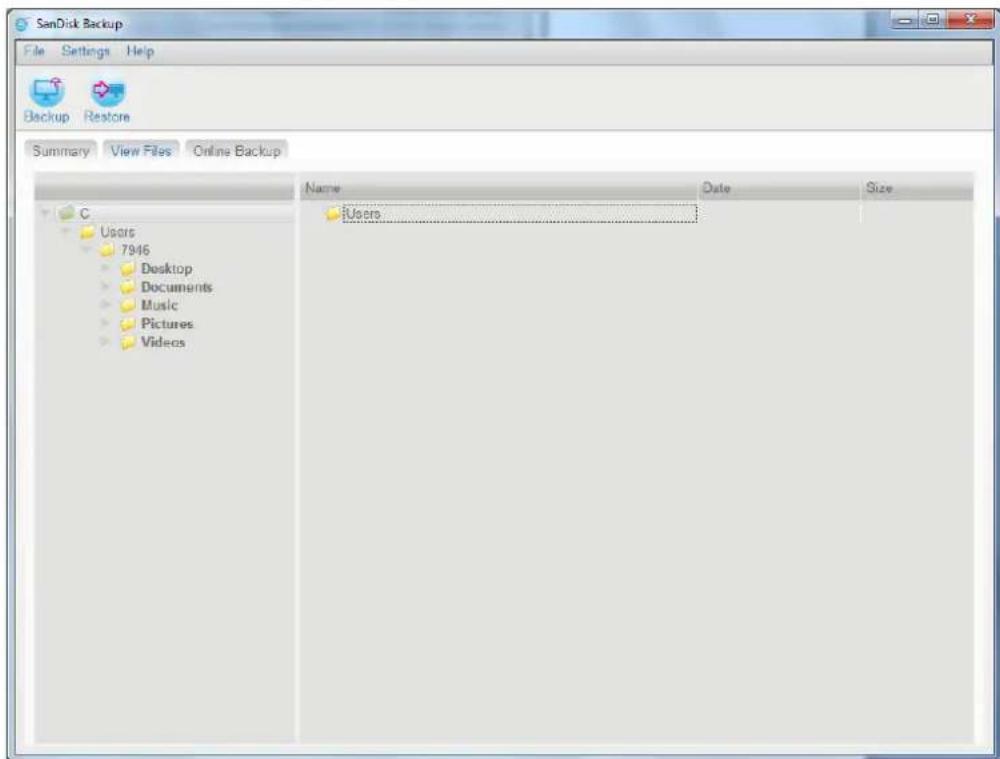 SANDISK U3 cruzer micro - View tab - 1