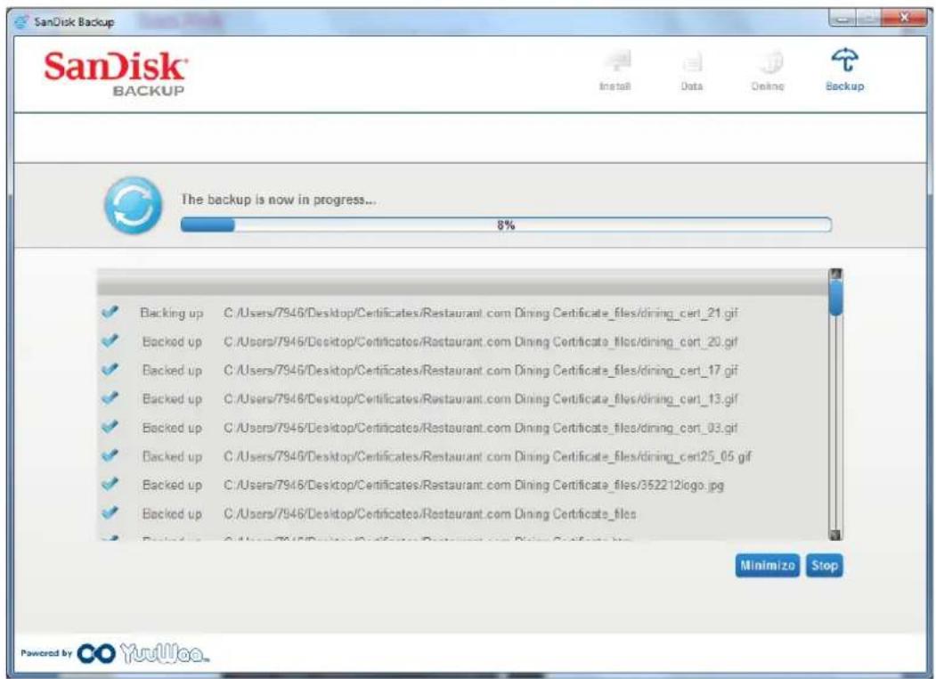 SANDISK U3 cruzer micro - Launch Your Backup - 1