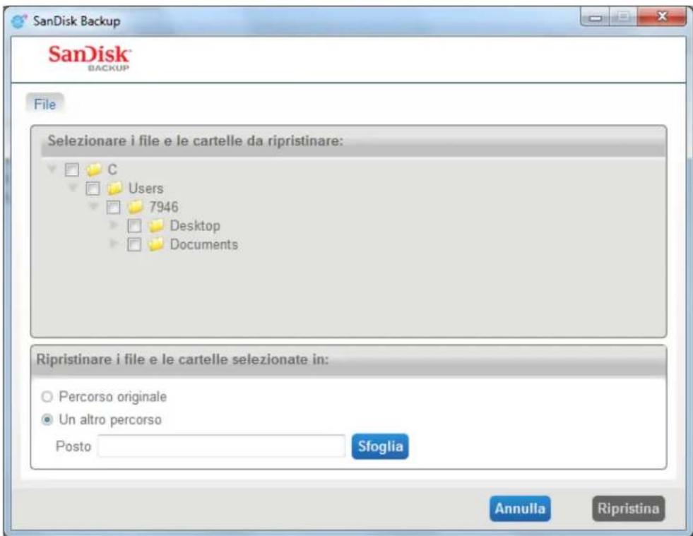SANDISK U3 cruzer micro - Ripristino di file e cartelle - 2