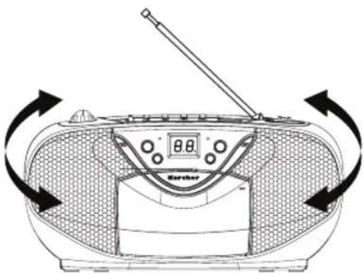 Karcher Audio RR 5031 - Pour une meilleure réception - 2