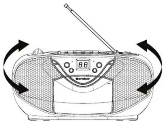 Karcher Audio RR 5031 - FOR BETTER RECEPTION - 2