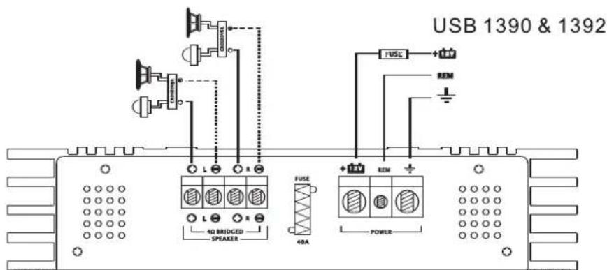 US Blaster USB 1392 - WIRING CONFIGURATION - 2