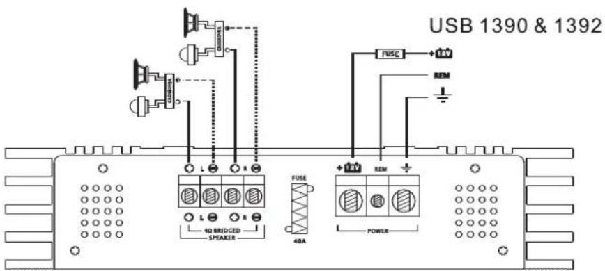 US Blaster USB 1390 - WIRING CONFIGURATION - 2