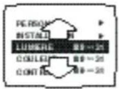 ARISTONA 63TA5215 - Pour régler un menu: - 3