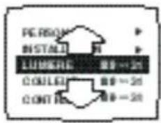 ARISTONA 52TA4415 - Pour régler un menu: - 3