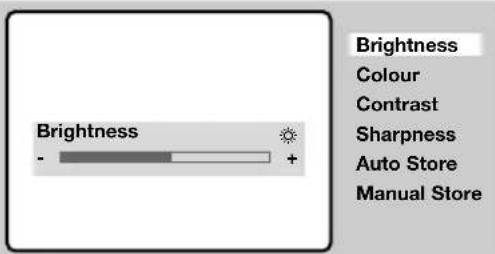 ARISTONA 37TA1437 - Autres réglages du menu - 1