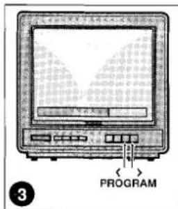 ARISTONA 37KV1230 - Mise en mémoire des émetteurs sur des nombres de programmes - 3