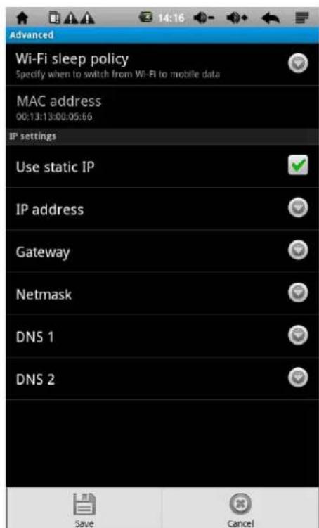 Xiron EBKR207AU001 - WIFI instelling - 2