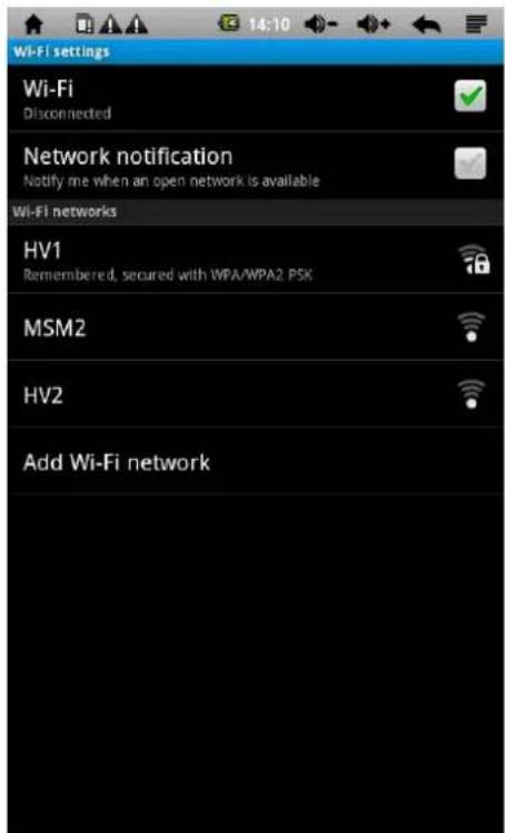 Xiron EBKR207AU001 - WIFI Setting - 2