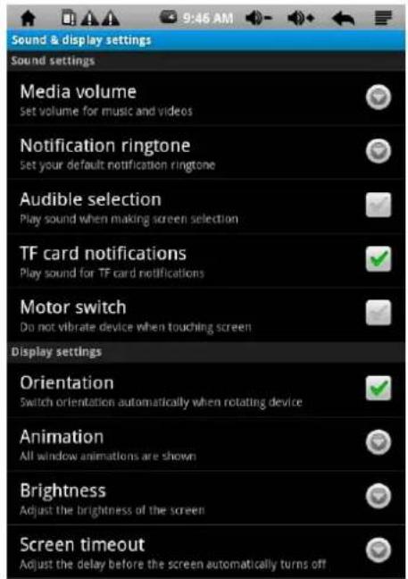 Xiron EBKR207AU001 - geluid en schijn instelling - 3