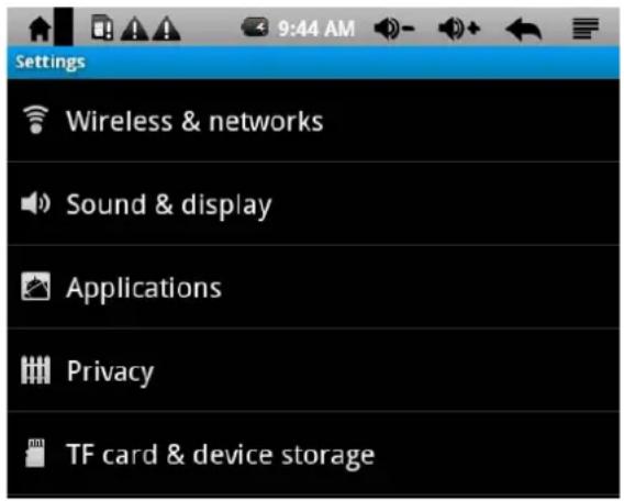 Xiron EBKR207AU001 - Cell Phone Setting - 1