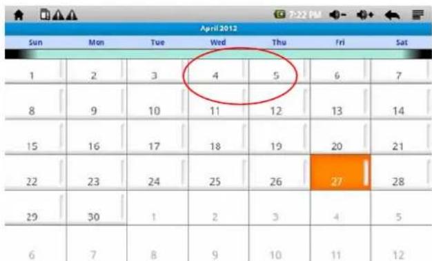 Xiron EBKR207AU001 - kalender - 1