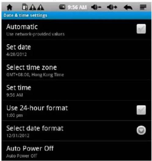 Xiron EBKR207AU001 - - Kies de tijd zone: - 1