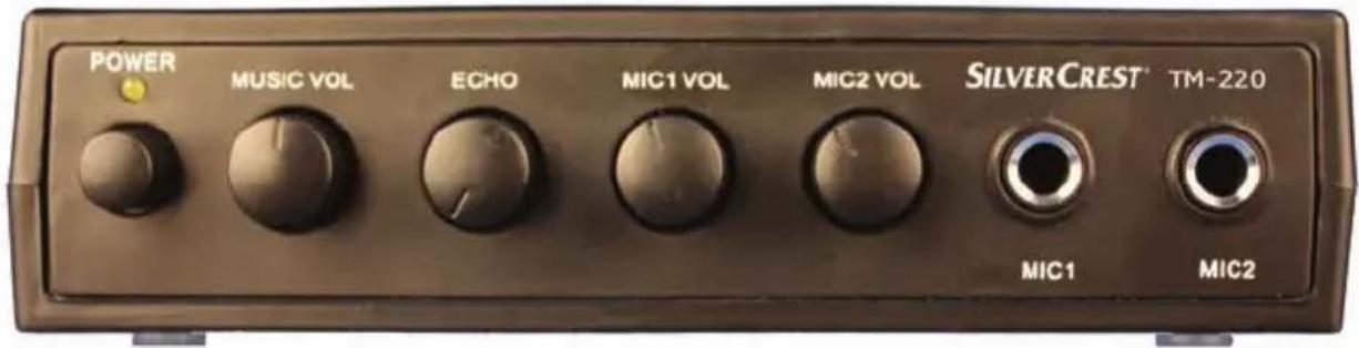 SILVERCREST TM 220 - Anschluss des SilverCrest TM-220 - 2