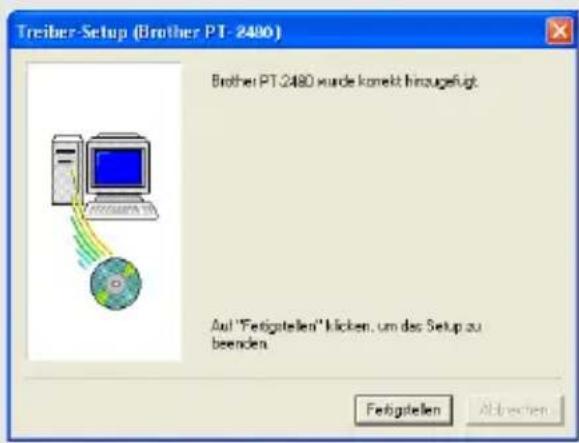 BROTHER PTouch PT2480 - Windows® XP: - 3