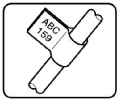 BROTHER PTouch PT2460 - Mode flag (drapeau) - 1