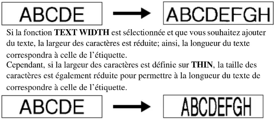 BROTHER PTouch PT2460 - Réglage de la fonction réduction automatique - 1