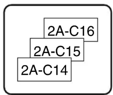 BROTHER PTouch PT2460 - Meerdere exemplaren afdukken met ophogende tekens - 1