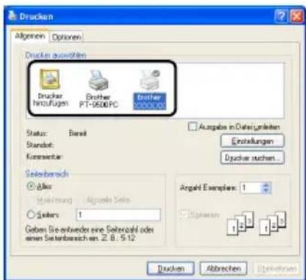 BROTHER PTouch 9500PC - Um das ausgewählte Thema und alle Unterthemen oder die gesamte Hilfe zu drucken: - 3