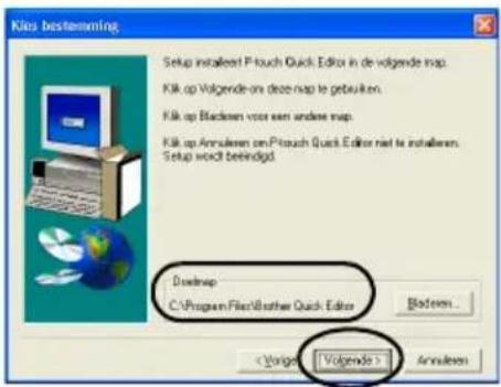 BROTHER PTouch 9500PC - Lees de inhoud en klik op [Volgende]. - 7