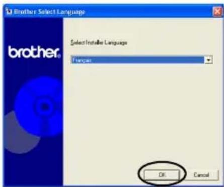 BROTHER PTouch 9500PC - Démarrez le PC, puis insérez le CD-ROM dans le lecteur. - 2