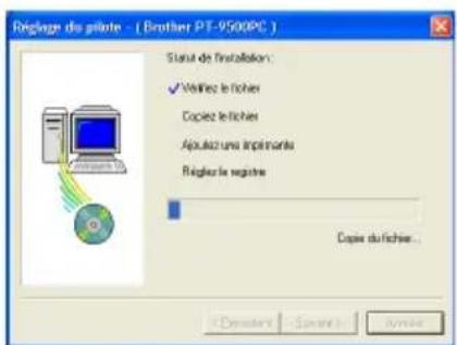 BROTHER PTouch 9500PC - Cliquez sur [Suvant]. - 2