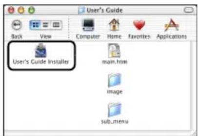 BROTHER PTouch 9500PC - Dubbleklik op het pictogram User's Guide Installer. - 1